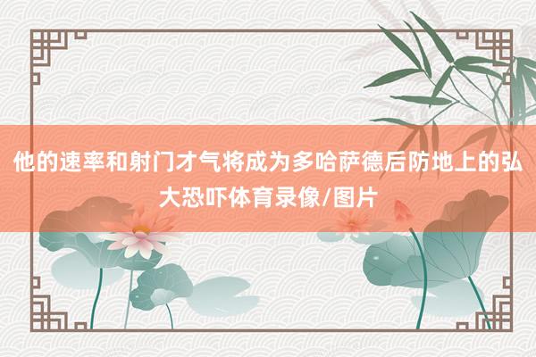 他的速率和射门才气将成为多哈萨德后防地上的弘大恐吓体育录像/图片