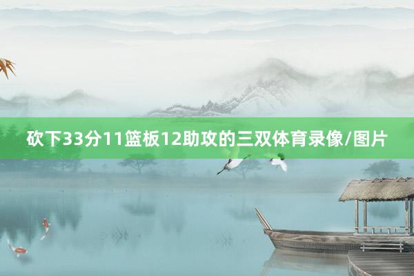 砍下33分11篮板12助攻的三双体育录像/图片