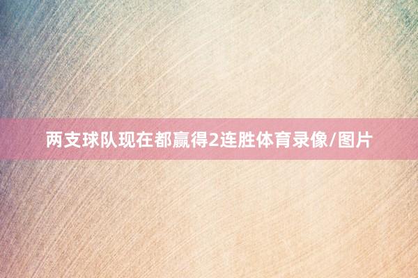 两支球队现在都赢得2连胜体育录像/图片