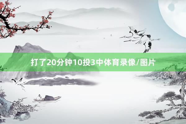 打了20分钟10投3中体育录像/图片