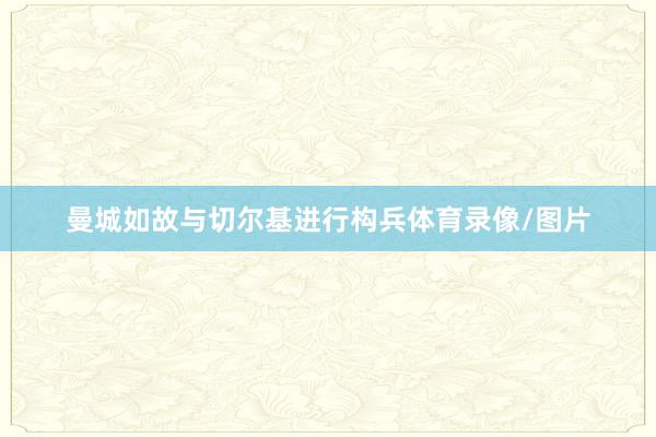 曼城如故与切尔基进行构兵体育录像/图片