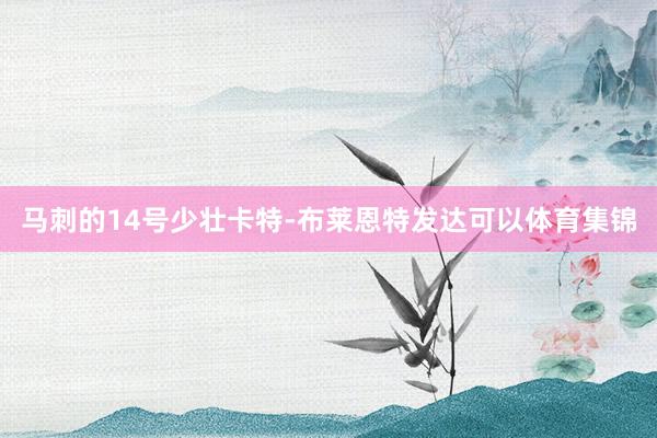 马刺的14号少壮卡特-布莱恩特发达可以体育集锦